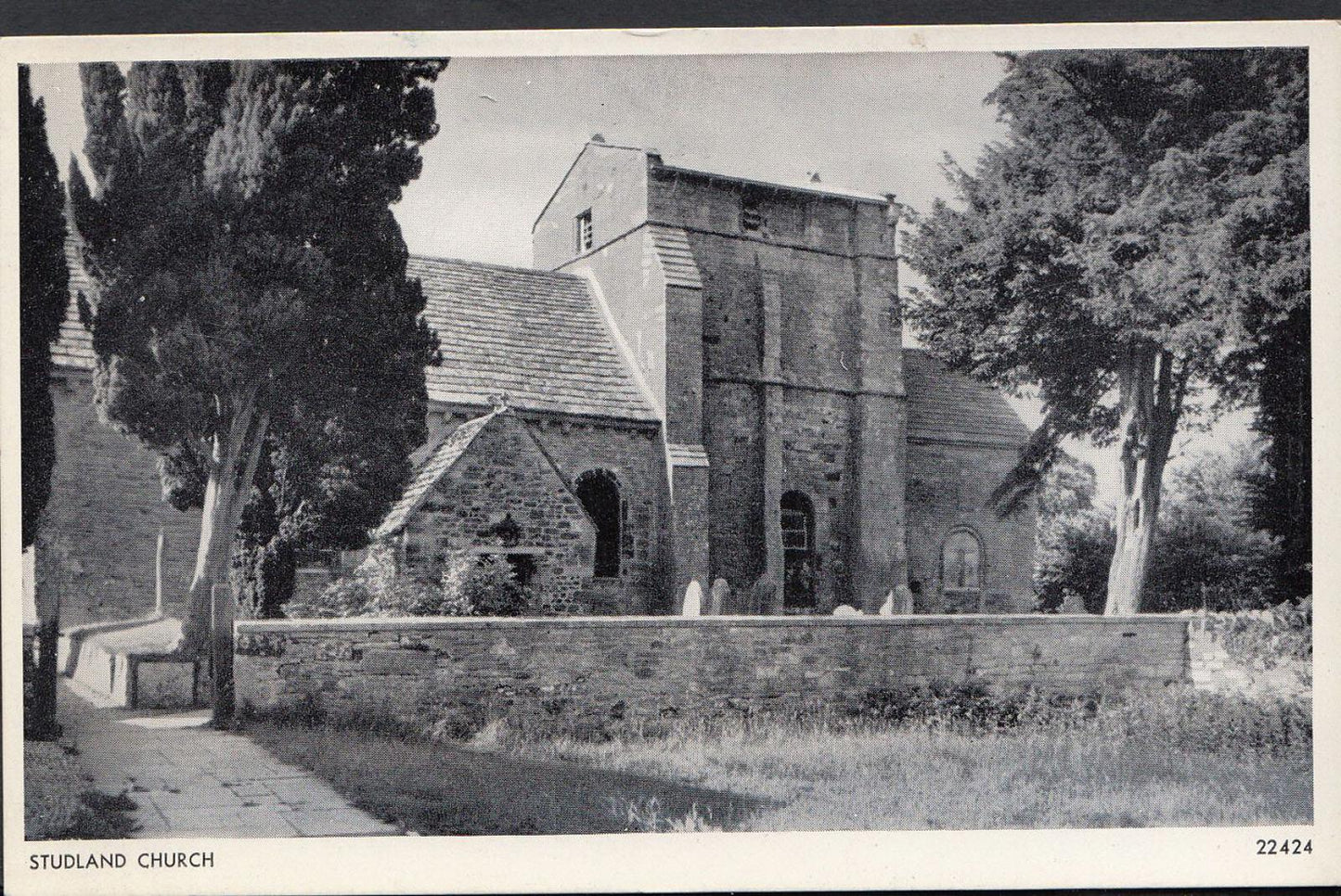 Dorset Postcard - Studland Church    RS1396