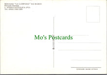 Load image into Gallery viewer, Italy Postcard - Cattolica, Rsitorante &quot;La Lampara&quot; Da Mario - Rimini RRR1331

