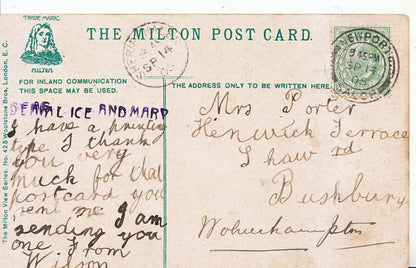 Derbyshire Postcard: The Gardens, Buxton A7229