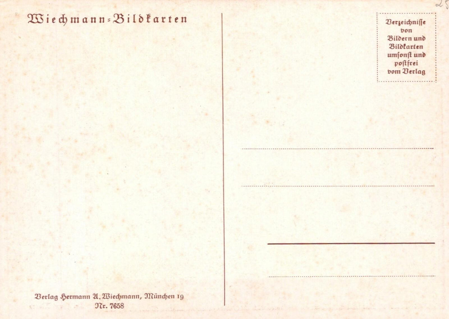 Art Postcard - Miechmann Bildfarten, Mountains  RR9516