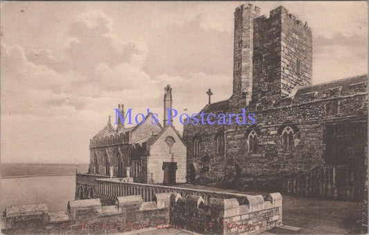 Cornwall Postcard - St Michael's Mount Castle, The Terrace  DC2033