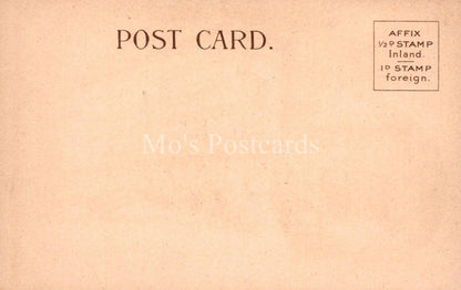 London Postcard -First Avenue Hotel Entrance Hall, Hand-tinted Lithograph  XT108