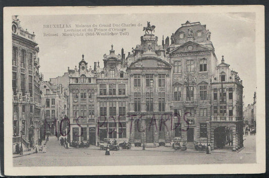 Belgium Postcard - Bruxelles - Maisons Du Grand Duc Charles De Lorraine RS16156