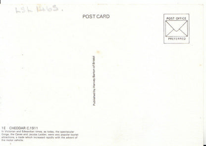 Somerset Postcard - Cheddar c1911 - SM399