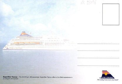 Japan Postcard Star Cruises Superstar Taurus Cruise Ship, Ocean Liner RR23195