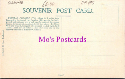 Cornwall Postcard - Tremar Coombe Hamlet, Near Liskeard  HM495