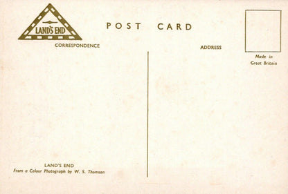Cornwall Postcard - View of Land's End RRR445