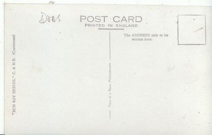 Dorset Postcard: The West Beach Bournemouth Coastal Crowds RPPC  U1098