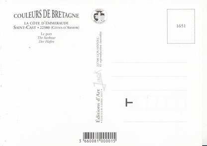 France Postcard - Saint-Cast - La Cote D'Emmeraude - Couleurs De Bretagne  SM332