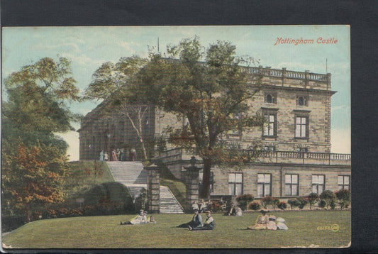 Nottinghamshire Postcard - Nottingham Castle  RS19624