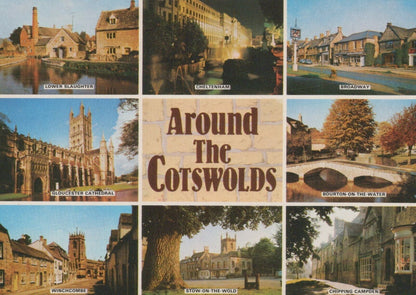 Gloucestershire Postcard - Views Around The Cotswolds  RR7974