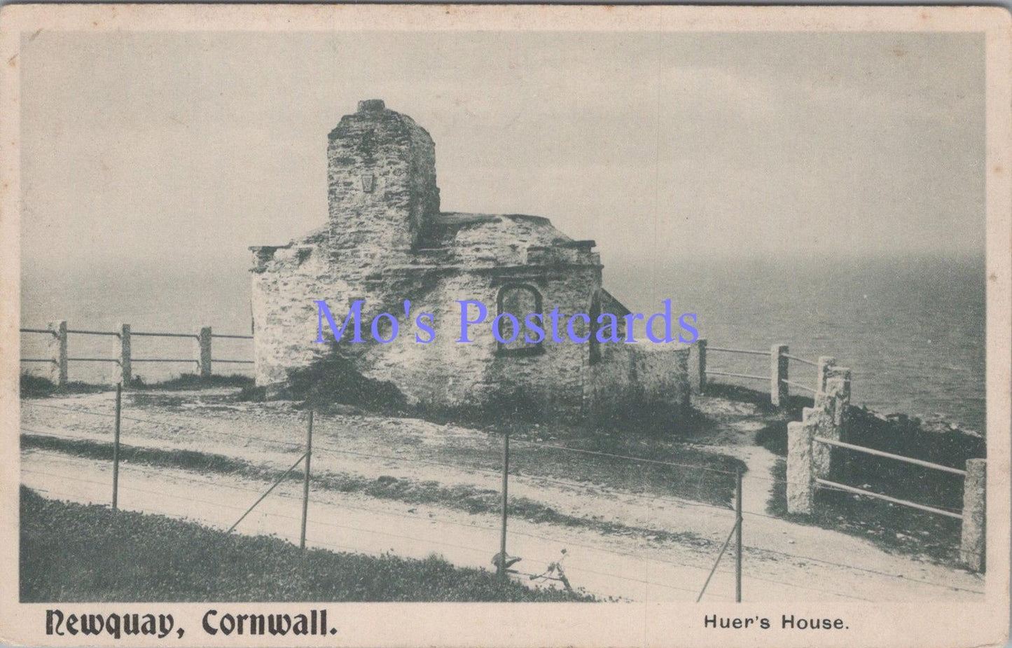 Cornwall Postcard - Newquay, The Huer's House  DC1809