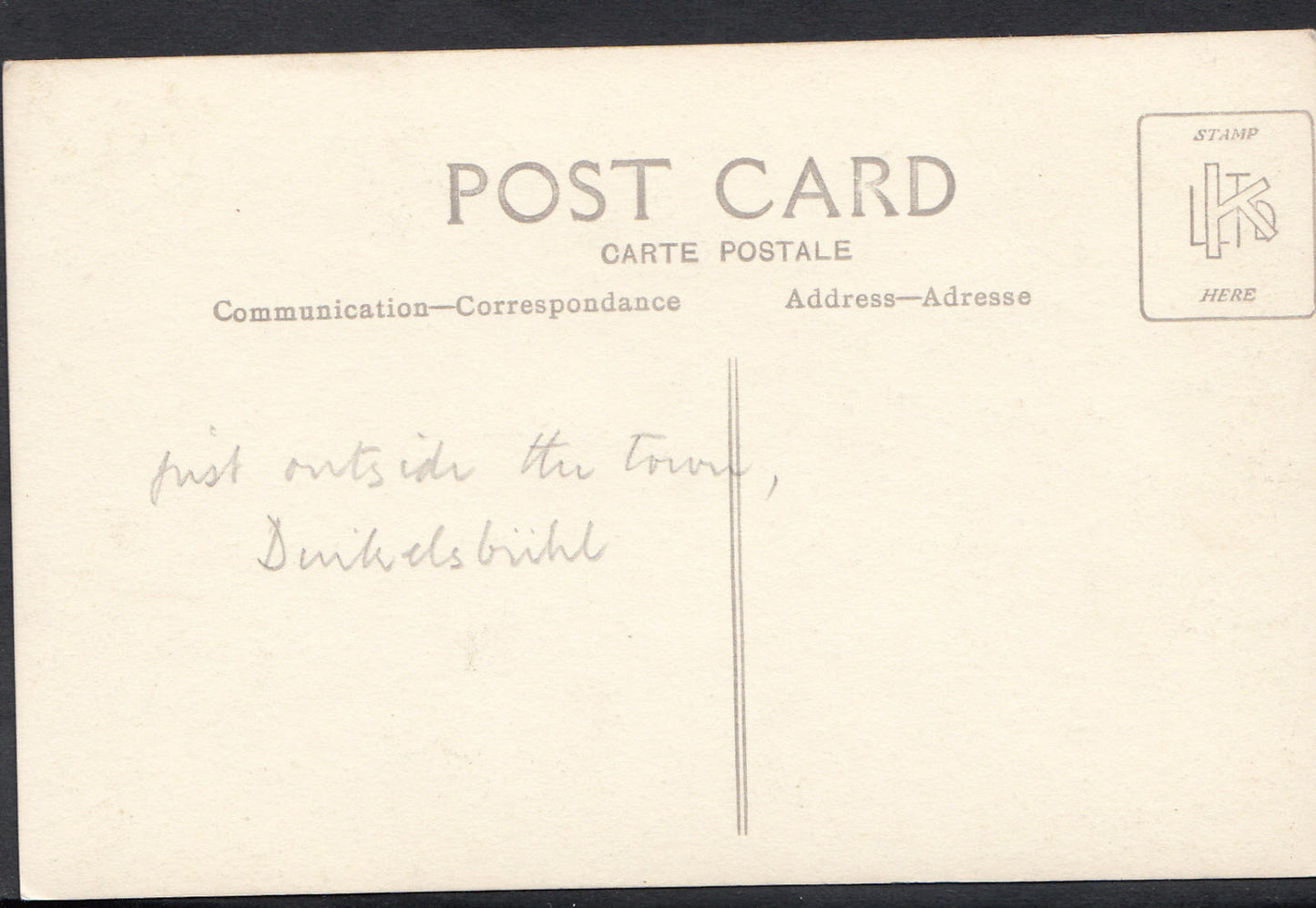 Germany Postcard - Just Outside The Town, Dinkelsbuhl  DR226