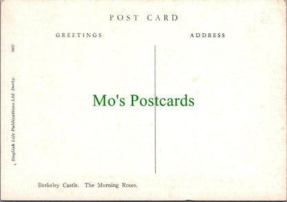 Gloucestershire Postcard -The Morning Room, Berkeley Castle  Ref.RR14405