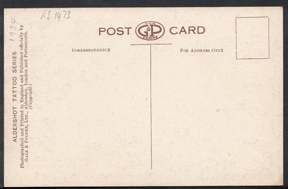 Military Postcard - Aldershot Tattoo, The Grand Finale  RS1473