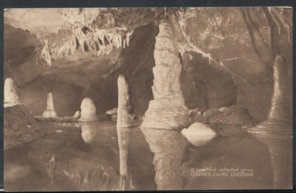 Somerset Postcard - Gough's Caves, Cheddar     RS9128