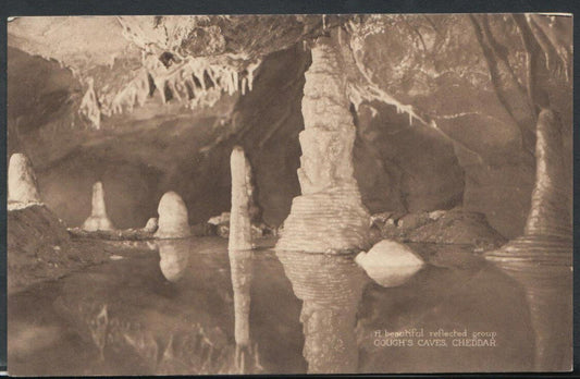 Somerset Postcard - Gough's Caves, Cheddar     RS9128
