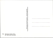 Load image into Gallery viewer, Kent Postcard - Aerial View of Rochester Castle From The South  RR23204
