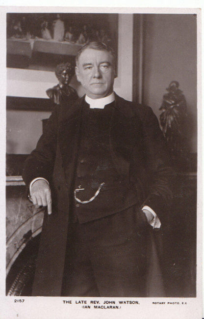 Religious Postcard: The Late Reverend John Watson Portrait Ian Maclaren 3693A