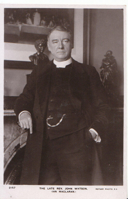 Religious Postcard: The Late Reverend John Watson Portrait Ian Maclaren 3693A