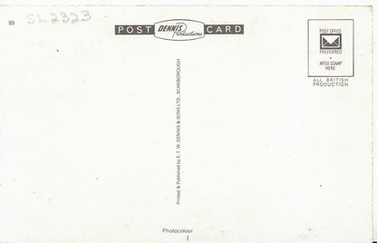 Yorkshire Postcard - Clock Cafe, Spa and South Bay, Scarborough  SL2323