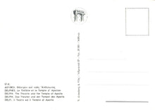 Load image into Gallery viewer, Greece Postcard - Delphi - The Theatre and The Temple of Apollo   RRR103
