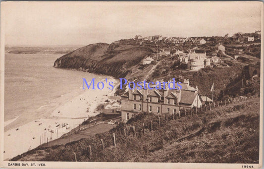 Cornwall Postcard - St Ives, Carbis Bay    DC2215