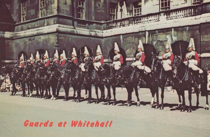 Military Postcard - Changing The Guard Ceremony, Whitehall, London RR22720