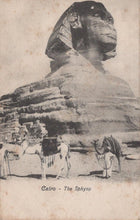 Load image into Gallery viewer, Egypt Postcard - Cairo, The Sphynx and Camels XT25
