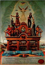 Load image into Gallery viewer, Occupations Postcard -Trades Union Membership Certificate, Engineers RRR1300
