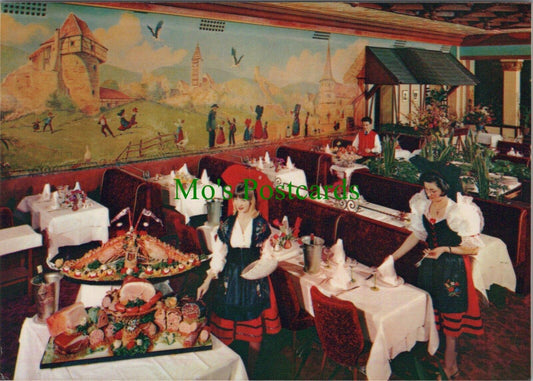 Food & Drink Postcard - Chez Hansi Grande Brasserie Alsacienne, France RR13841