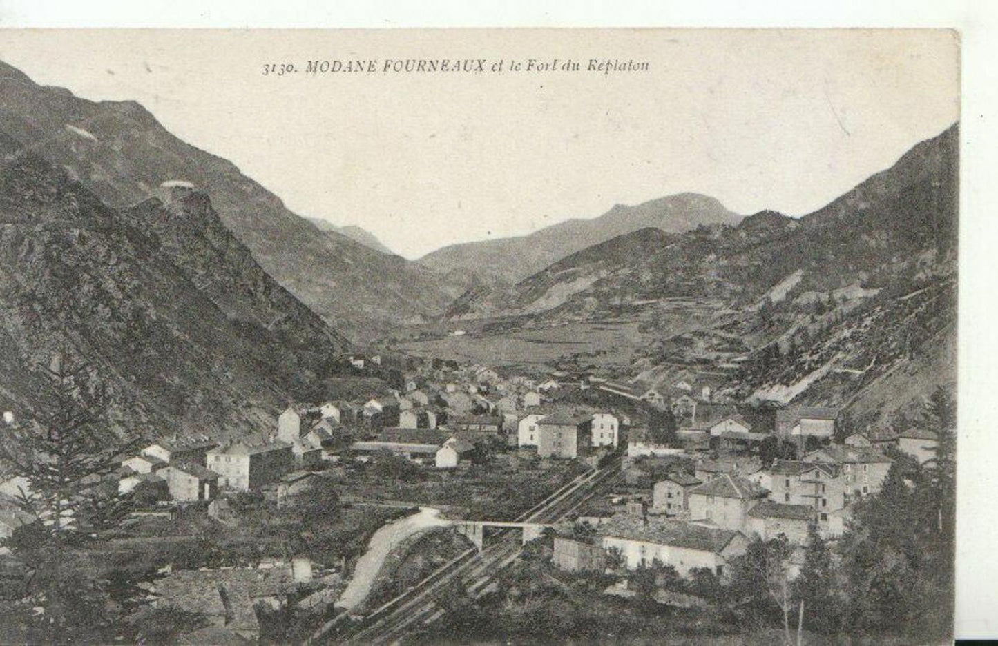 France Postcard - Modane Fourneaux Et Le Fort Du Replaton - TZ11222