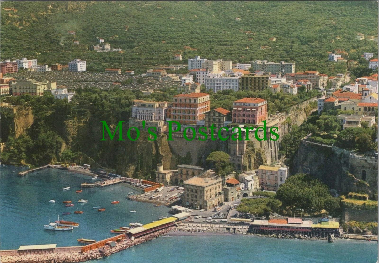 Italy Postcard - Aerial View of Sorrento RRR1100