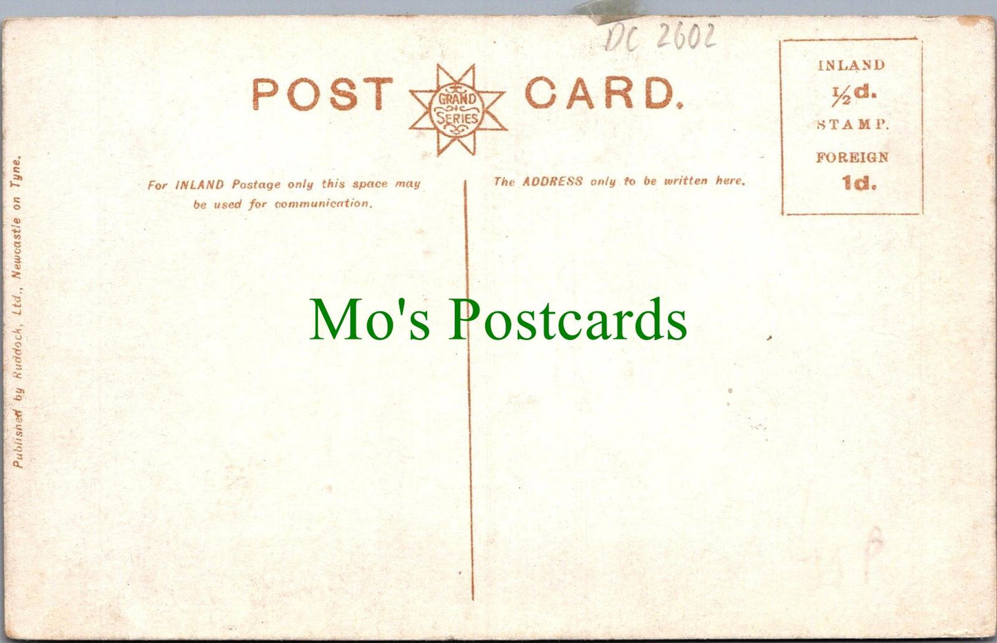 Co Durham Postcard - Durham, Raby Castle  DC2602