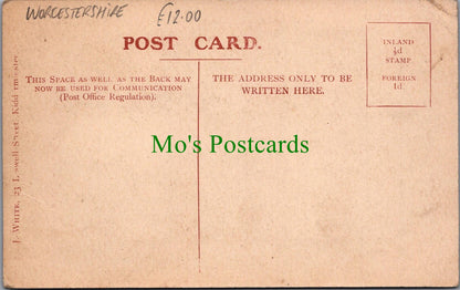 Worcestershire Postcard: The Dog, Harvington Talbot Inn Horse Cart Pub SW6426