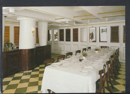Shipping Postcard - The Wardroom, HMS Warrior, Portsmouth RR7275