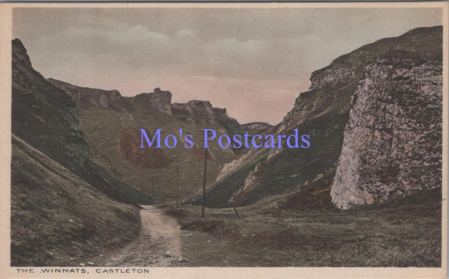 Derbyshire Postcard - Castleton, The Winnats   DC1818