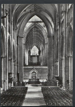 Load image into Gallery viewer, Yorkshire Postcard - York Minster - The Nave Looking East    RR2189
