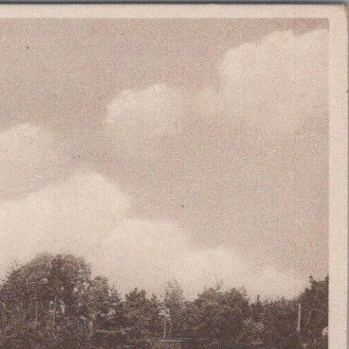 Hampshire Postcard - Bursledon River View Showing Cabin Tea Rooms Unused RS39337
