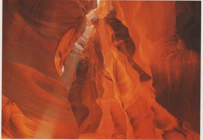 Geology Postcard - Slot Canyons in America RRR238