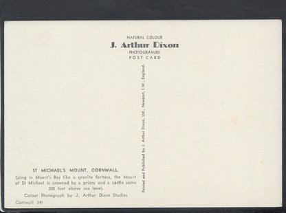 Cornwall Postcard - St Michael's Mount, Marazion  RR4858