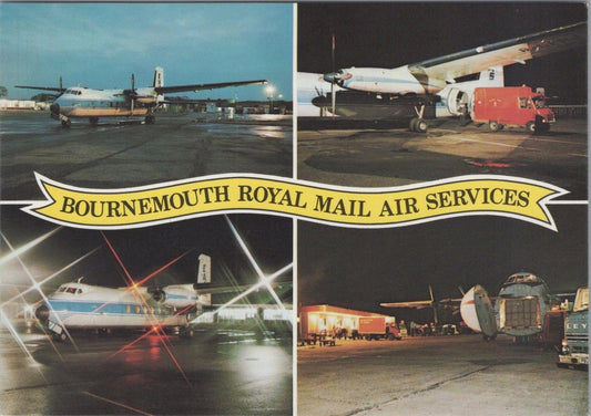 Dorset Postcard - Bournemouth Royal Mail Air Services, Airport  RR15805
