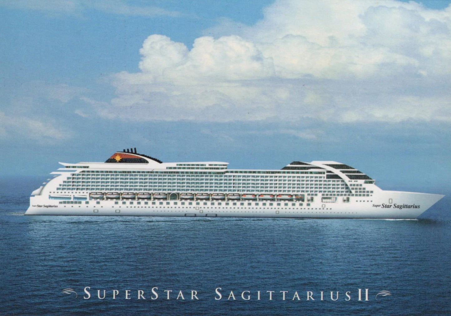 Japan Postcard Star Cruises Superstar Sagittarius II Cruise Ship, Liner RR23189