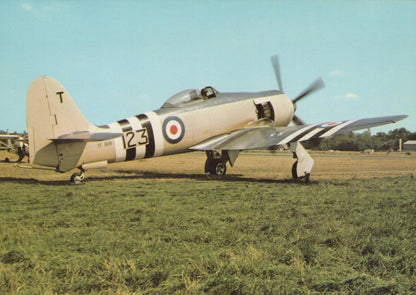 Military Aviation Postcard - Hawker Sea Fury FB 11 Aeroplane RR9823