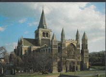 Load image into Gallery viewer, Kent Postcard - Rochester Cathedral - West Front  RR397
