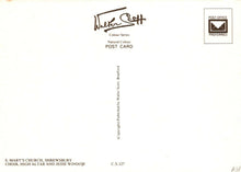 Load image into Gallery viewer, Shropshire Postcard - Interior of S.Mary's Church, Shrewsbury RR8857
