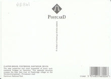 Load image into Gallery viewer, Devon Postcard - Clapper Bridge, Postbridge, Dartmoor   AB861
