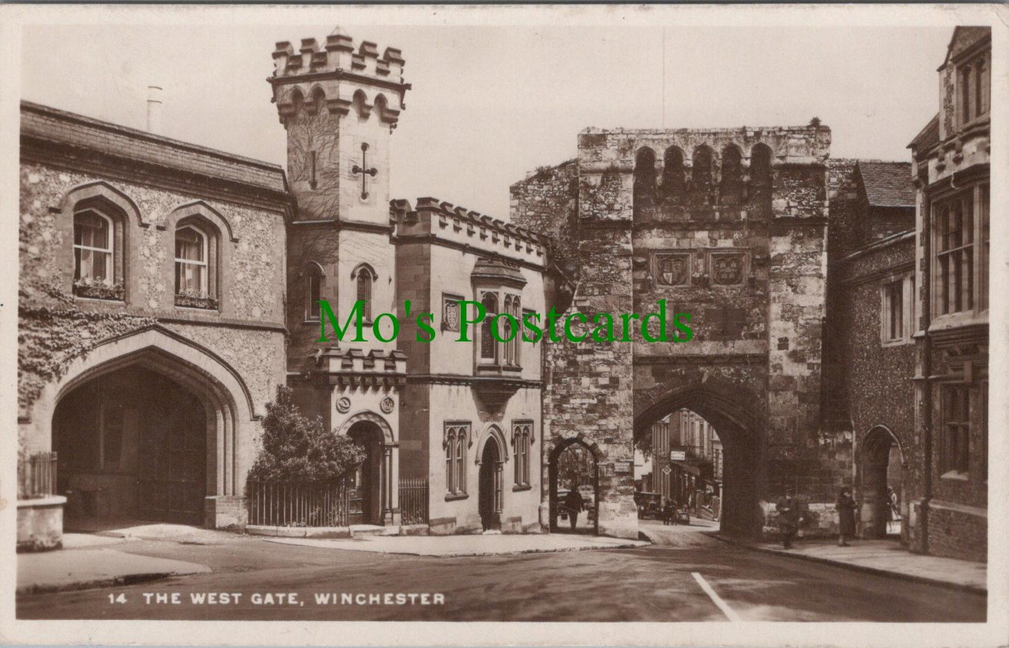 Hampshire Postcard - Winchester, The West Gate  DC2589