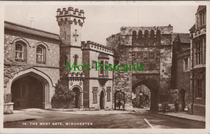 Hampshire Postcard - Winchester, The West Gate  DC2589