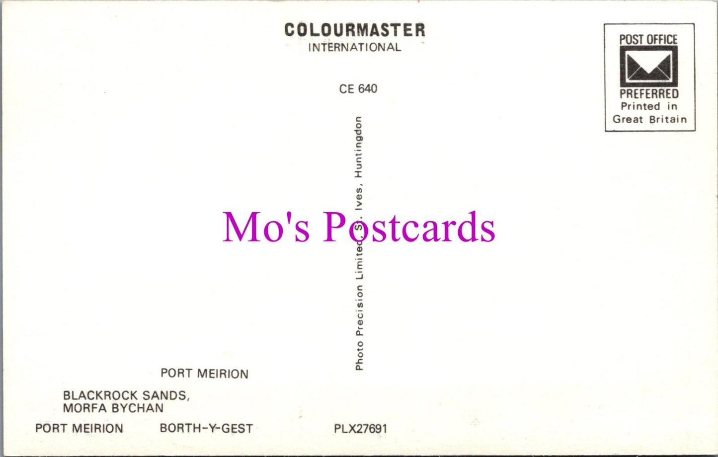 Wales Postcard - Around Porthmadog, Port Meirion, Borth-Y-Gest  RS39797